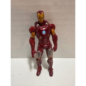 Marvel Legends Iron Man Mark VI Action Figure Avengers Metallic Red Gold 6 Inch